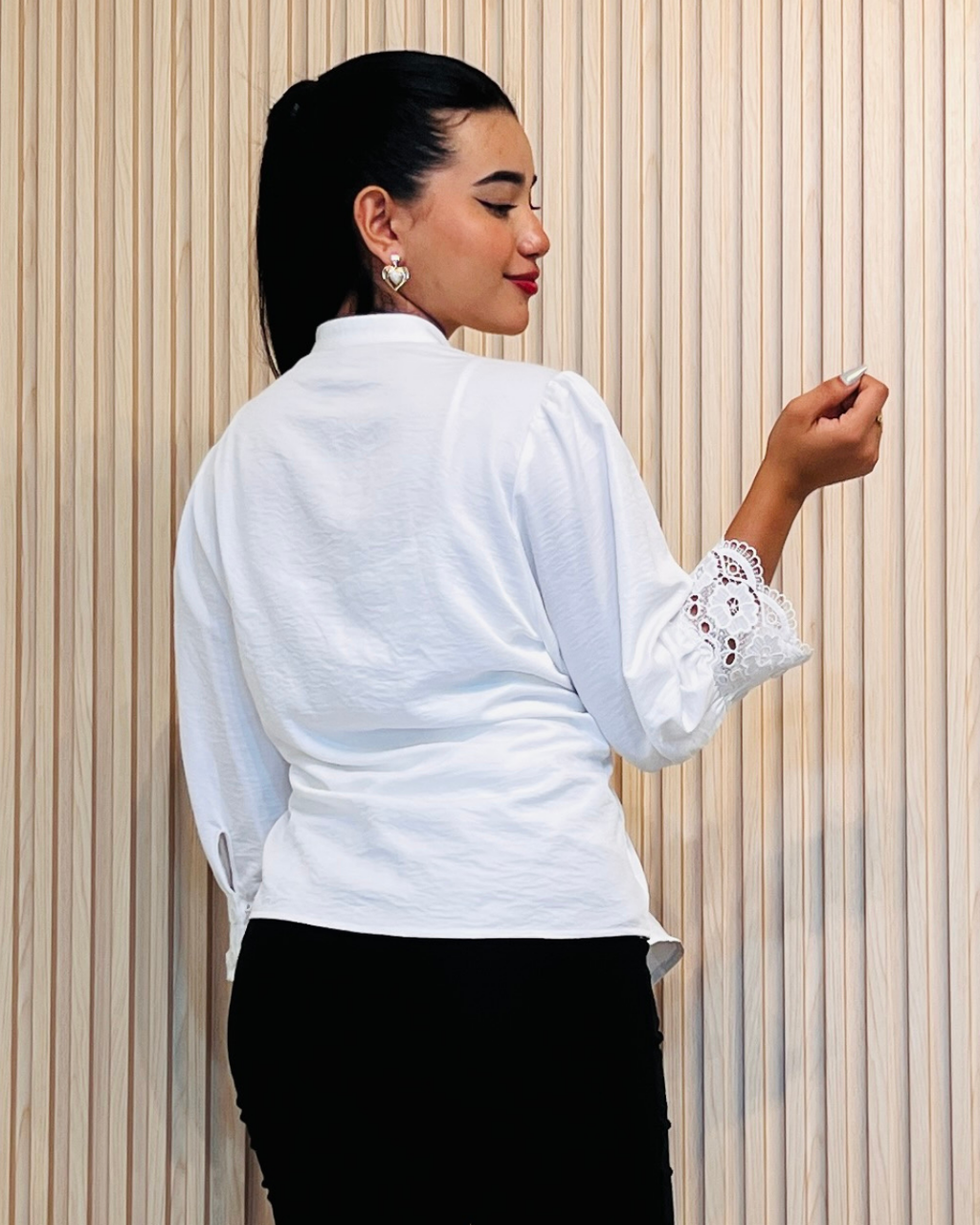 Blusa Mercedes Marfil