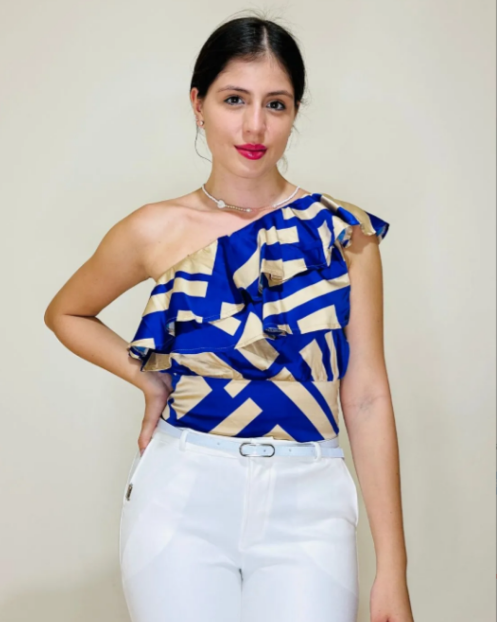 Blusa Merida Azul Rey