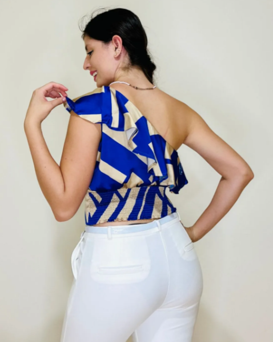 Blusa Merida Azul Rey