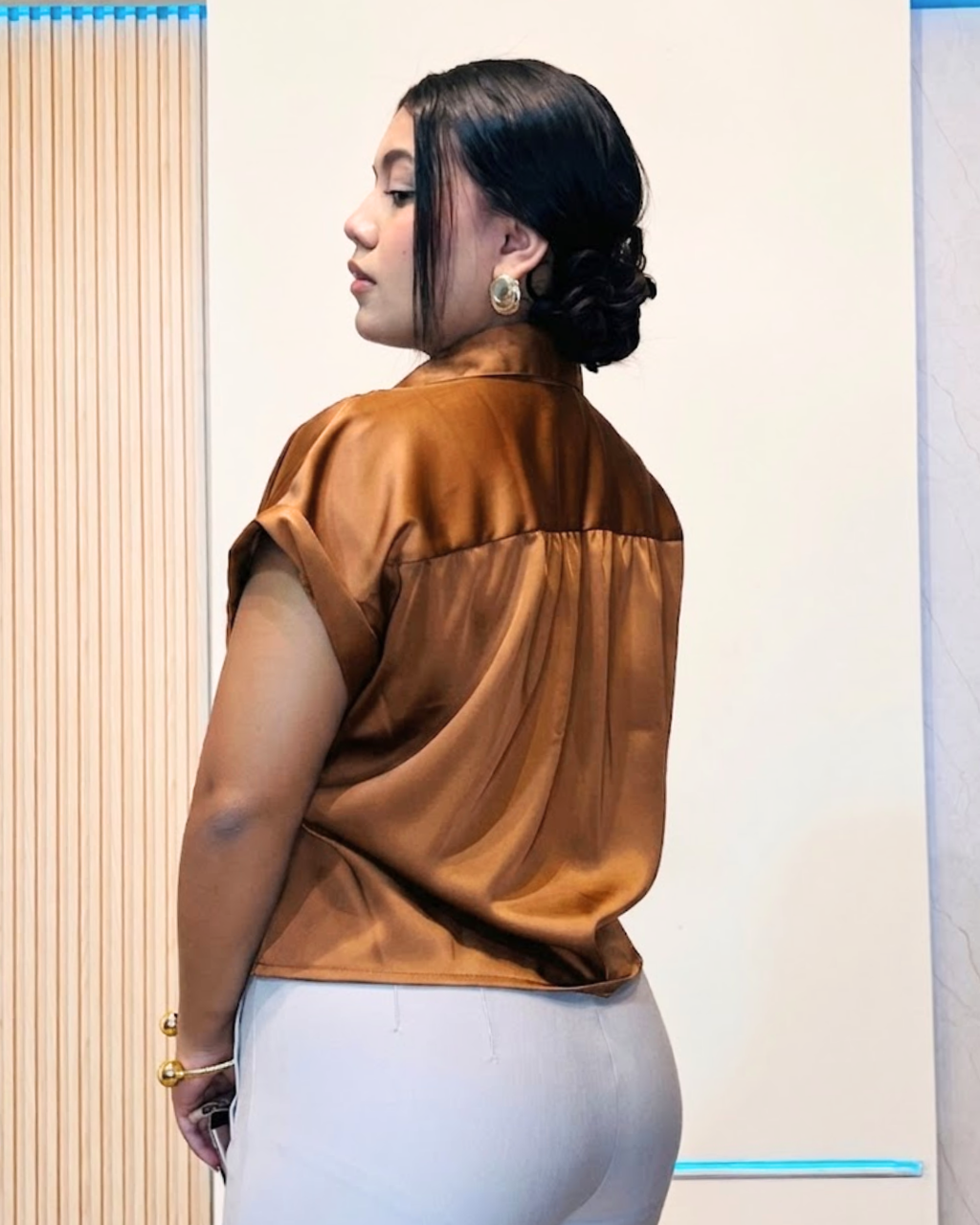 Camisera Nancy Caramelo