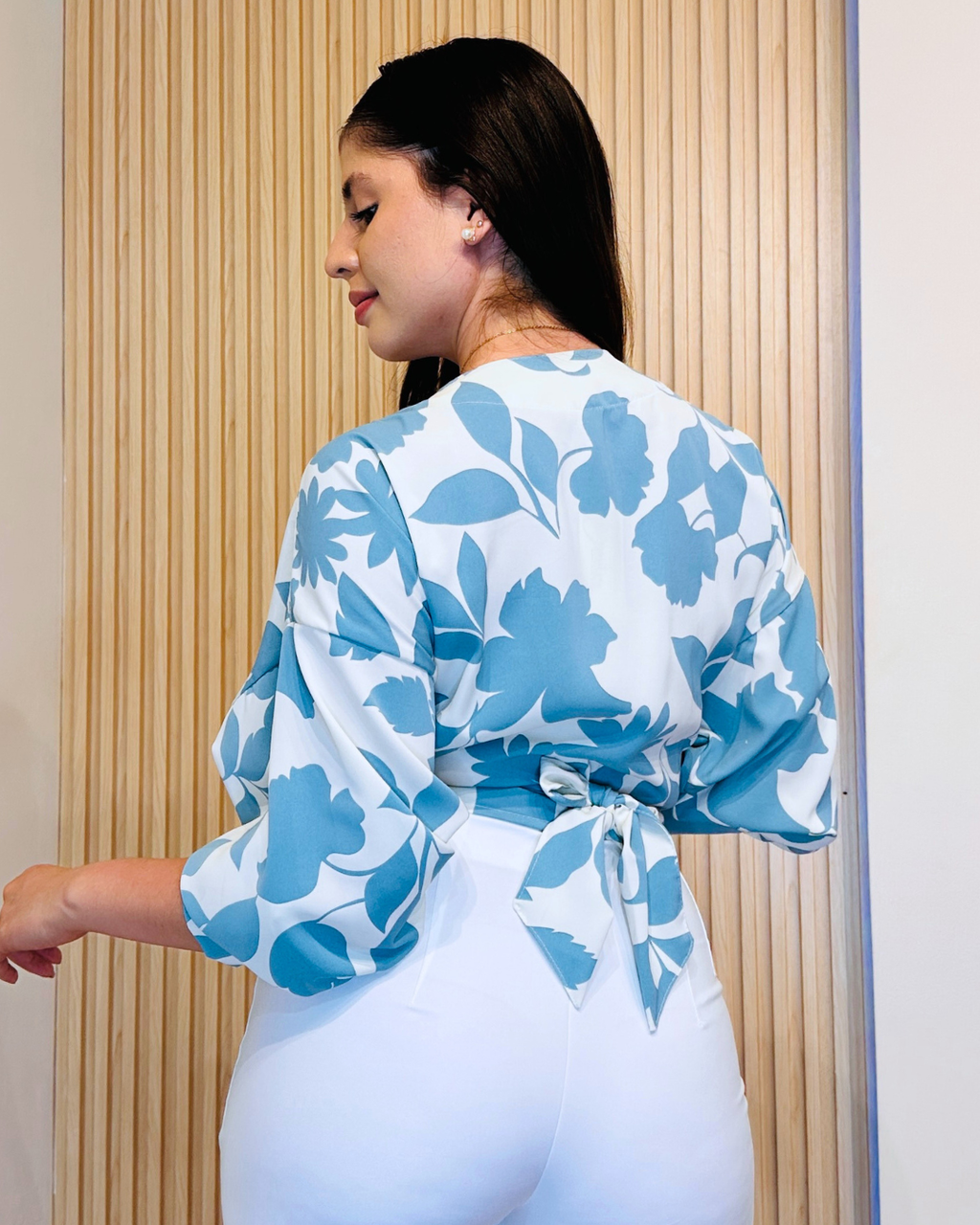 Blusa Natamur Celeste