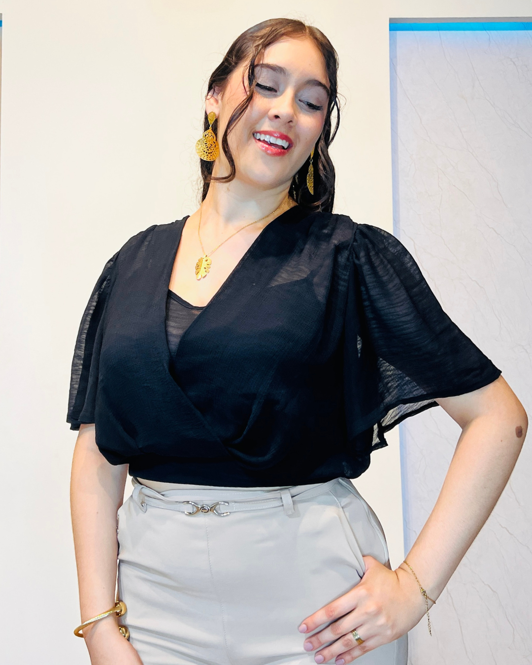 Blusa Naya Negro