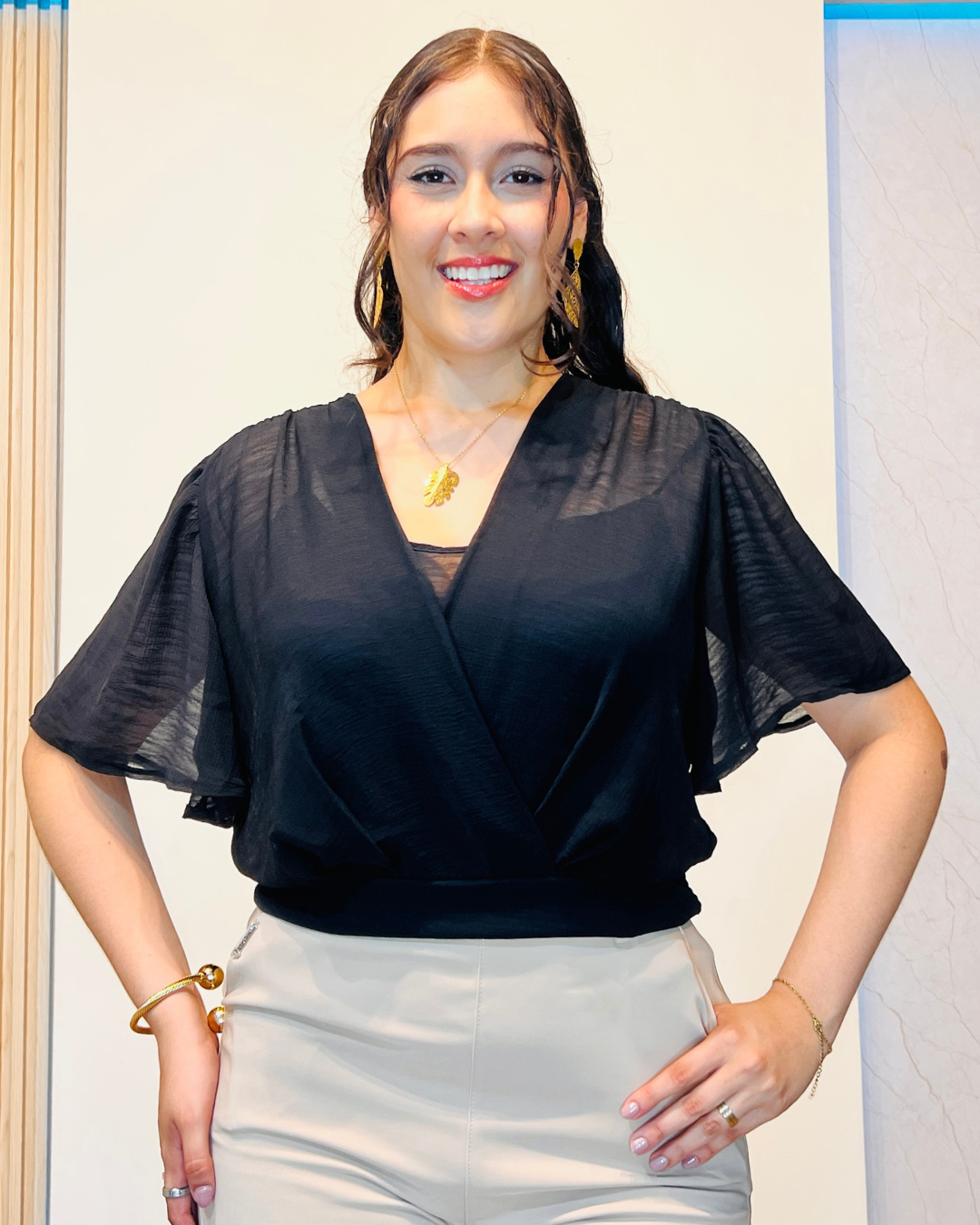 Blusa Naya Negro