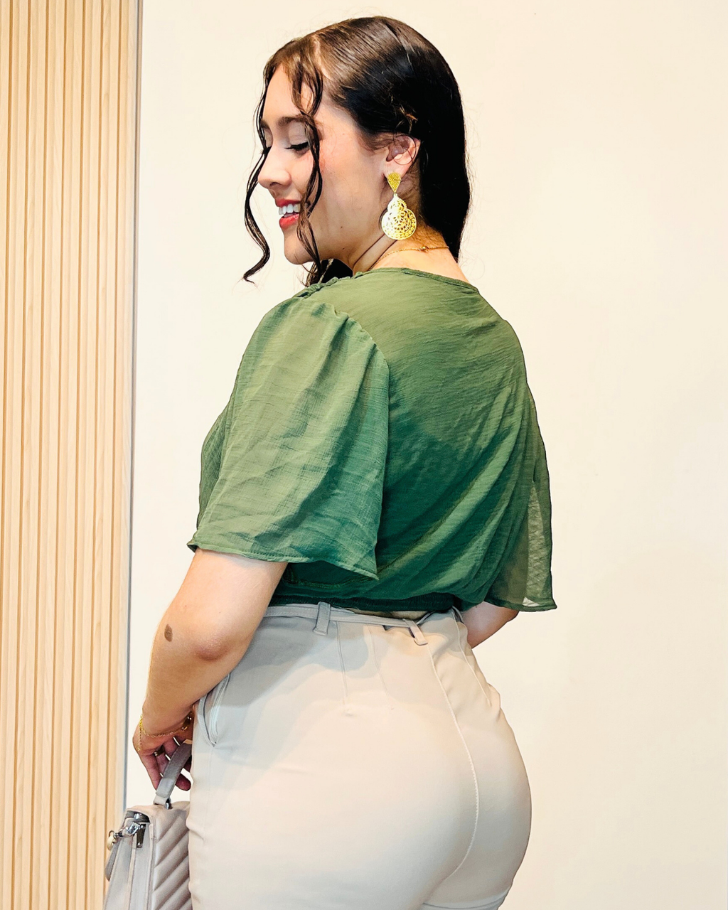 Blusa Naya Verde Militar