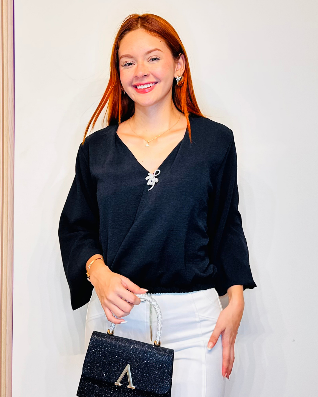Blusa Patricia Negro