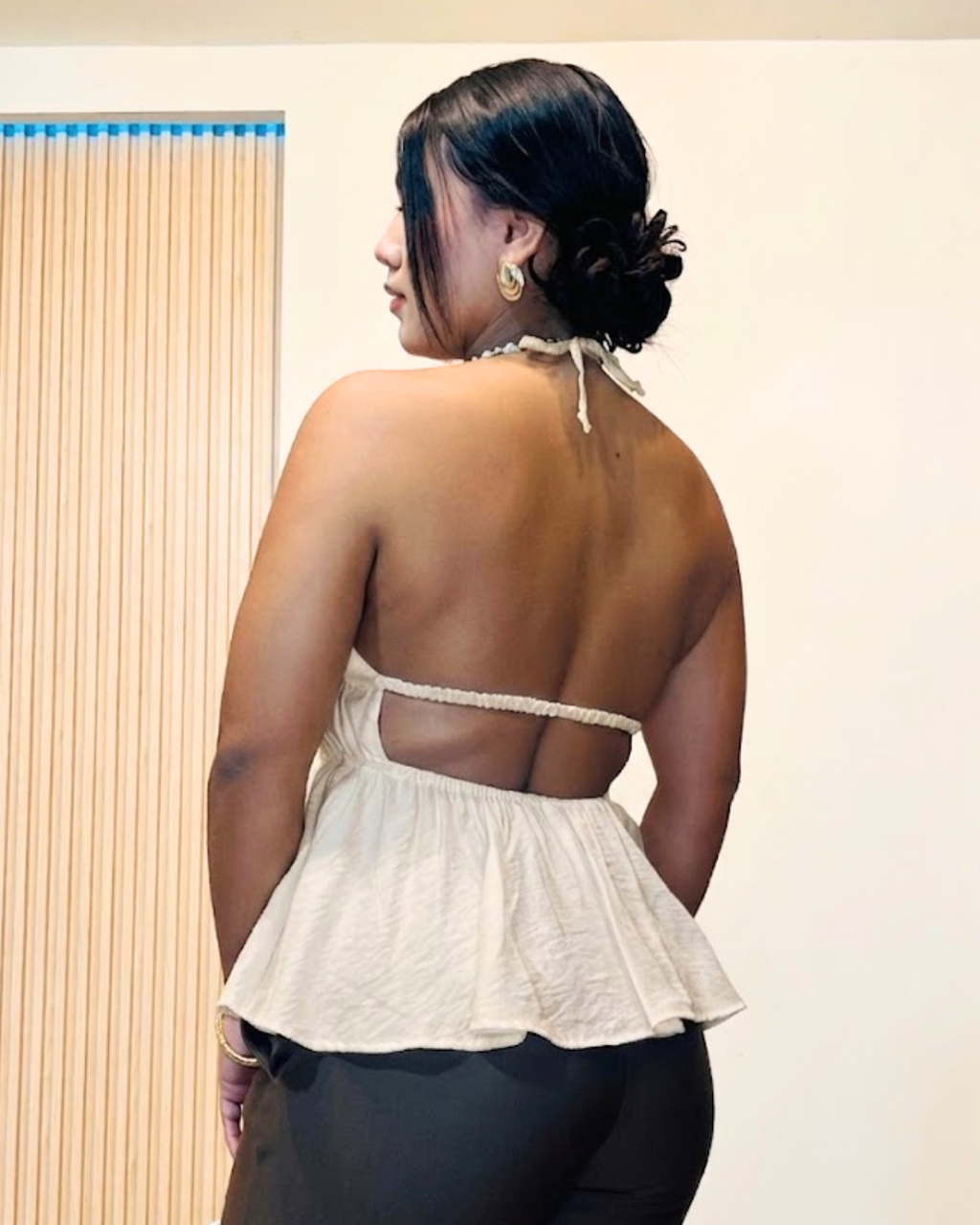 Blusa Paula Beige