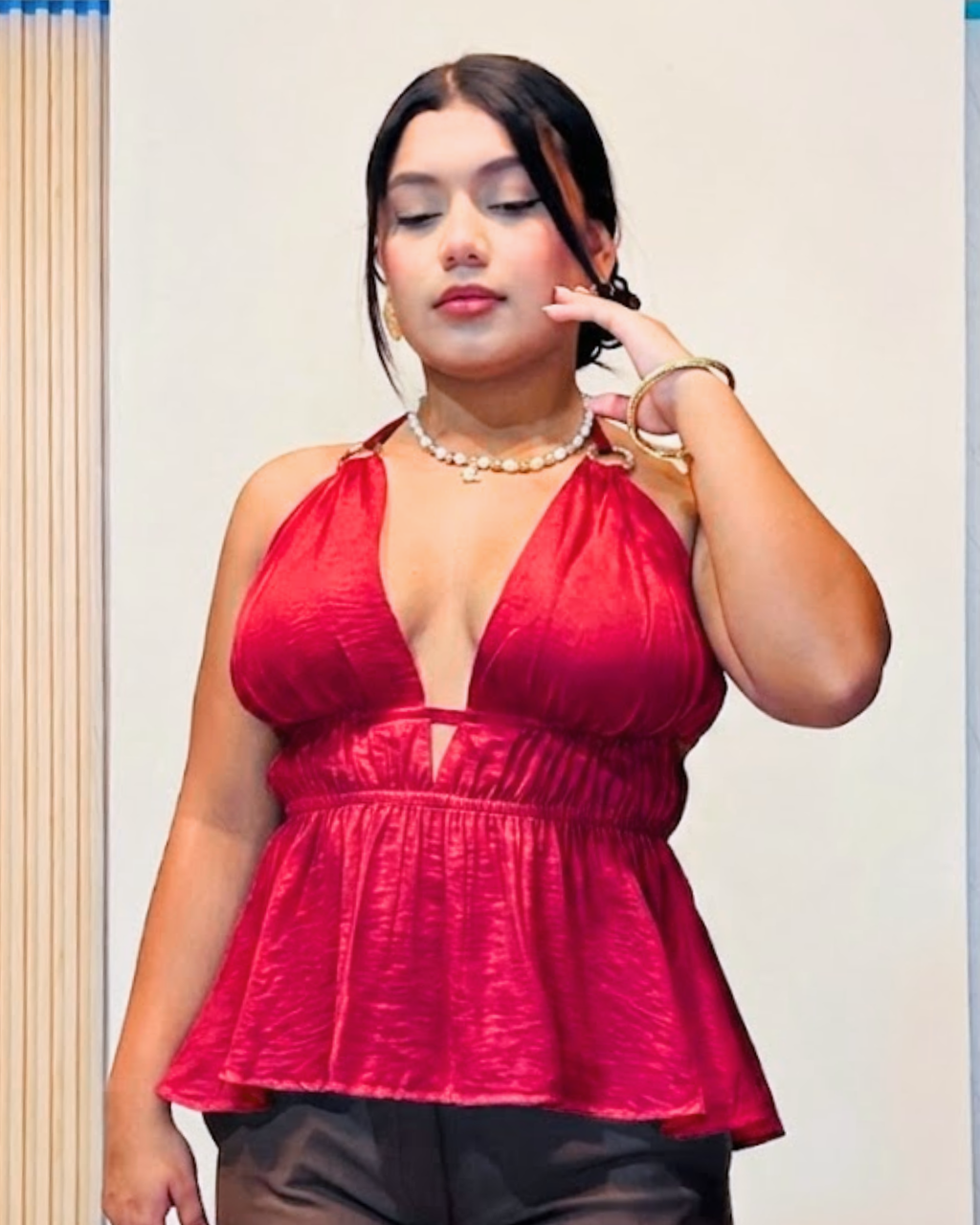 Blusa Paula Rojo