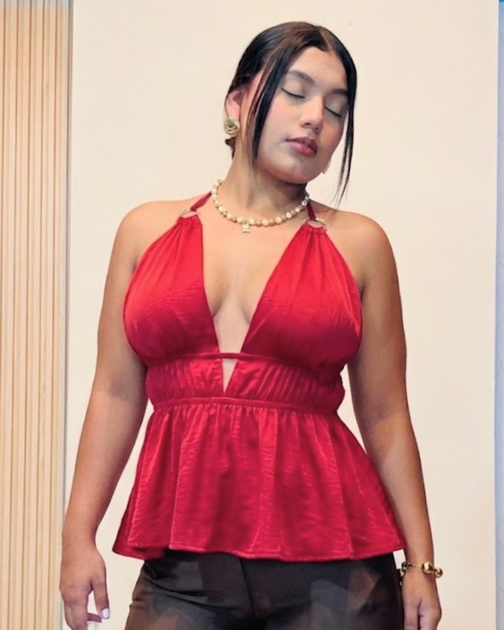 Blusa Paula Rojo