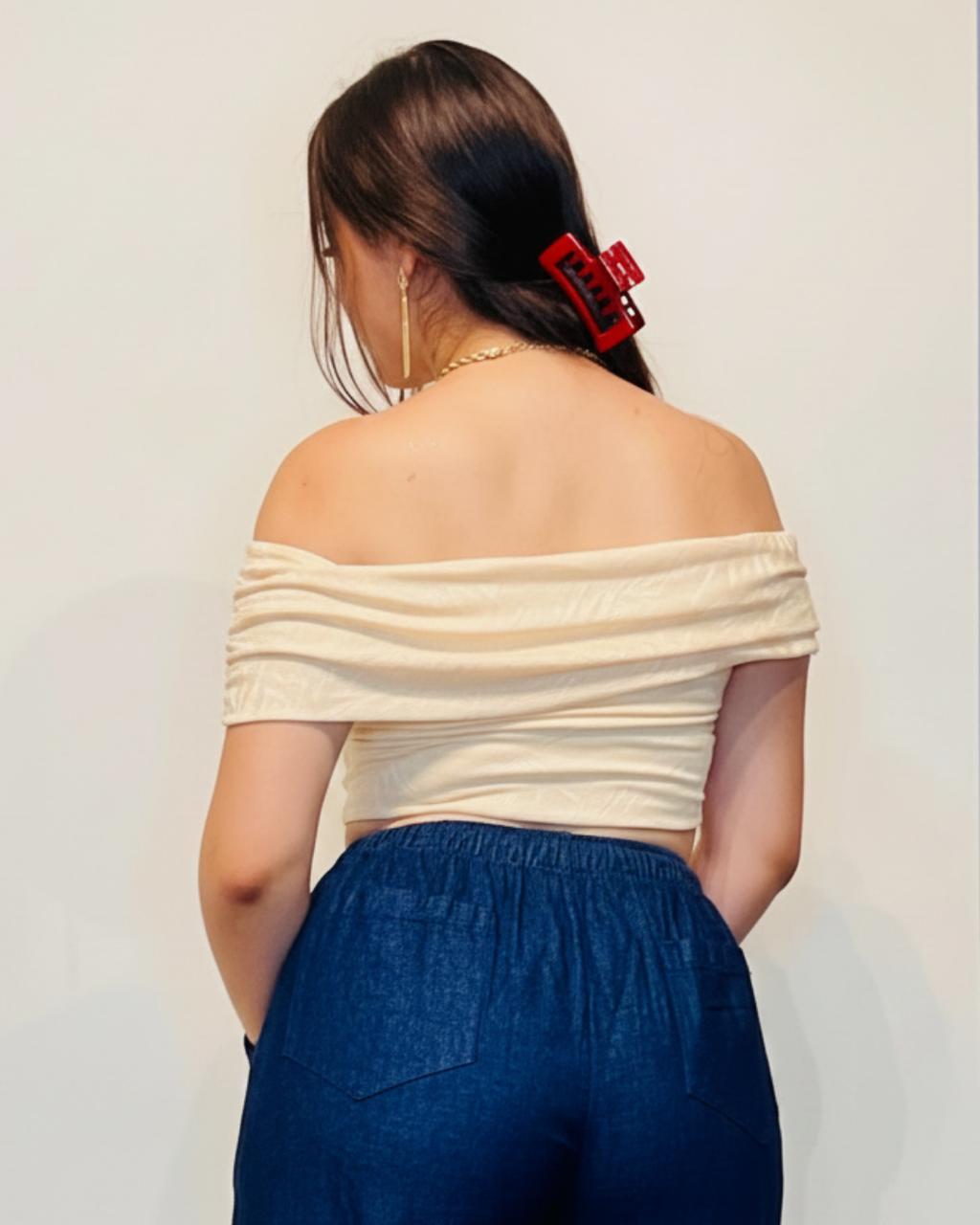 Blusa Polly Camel