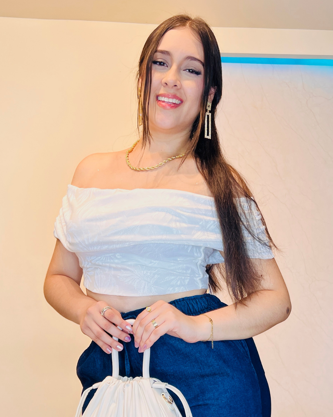 Blusa Polly Marfil
