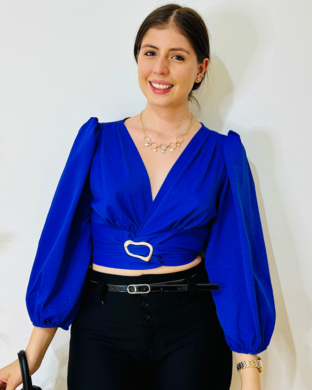 Blusa Sheyla Azul Rey