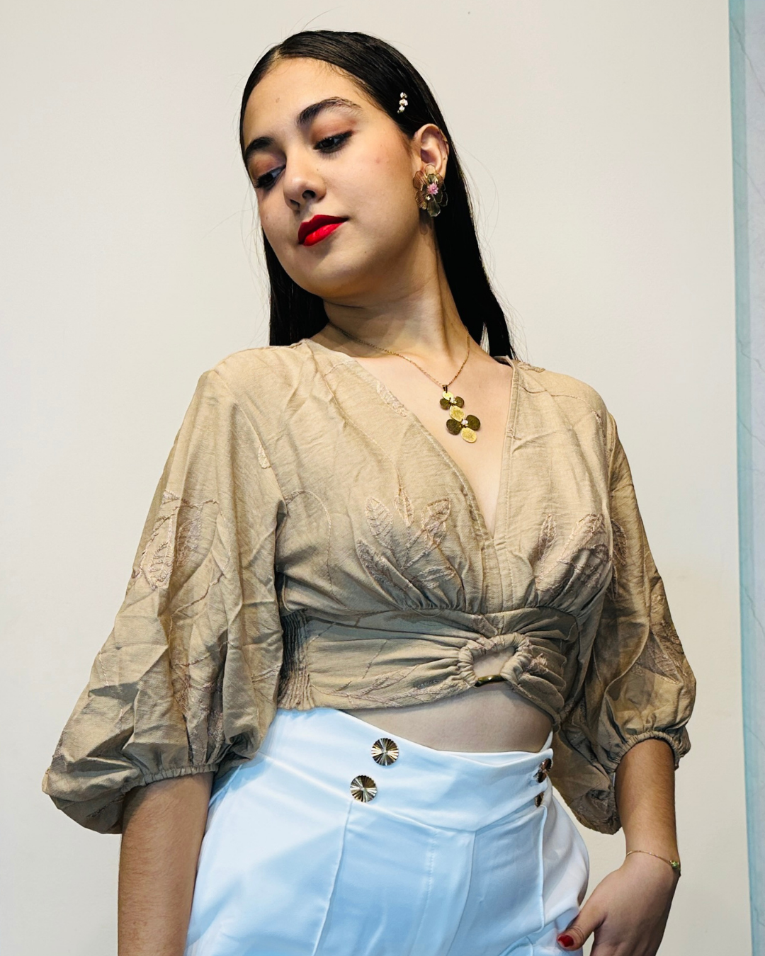 Blusa Tessa Chocolate