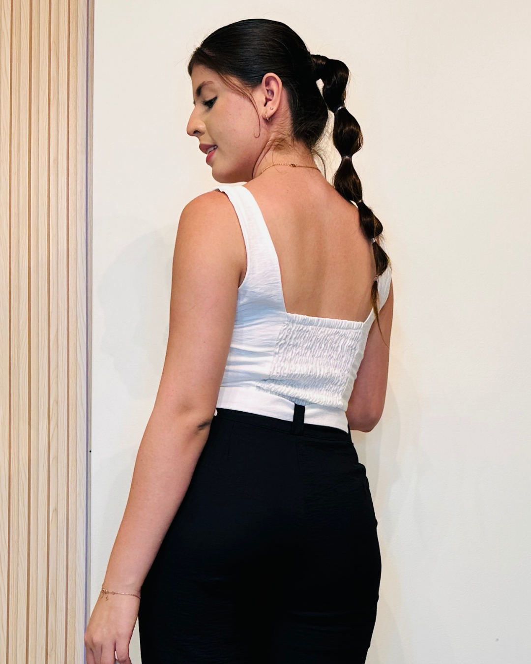 Blusa Vivian Marfil