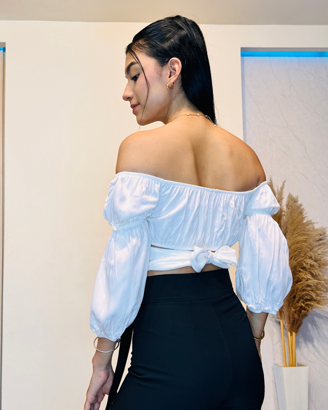Blusa Ximena Marfil