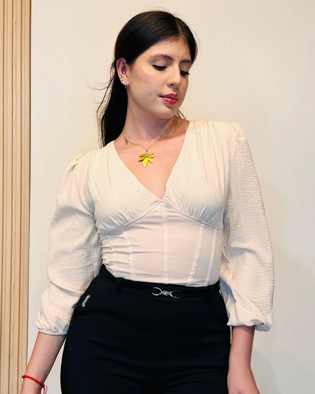 Blusa Xiomara Beige