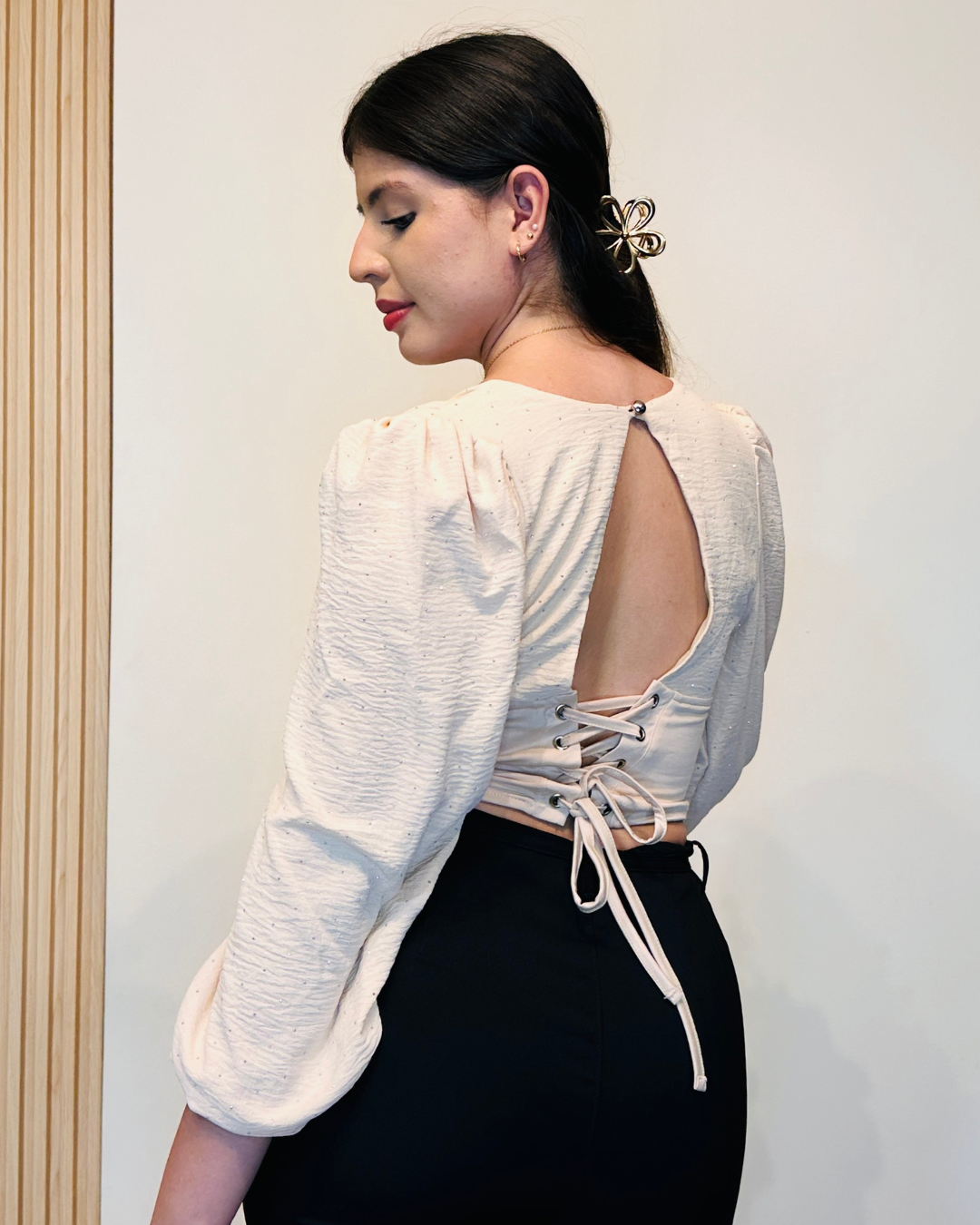 Blusa Xiomara Beige