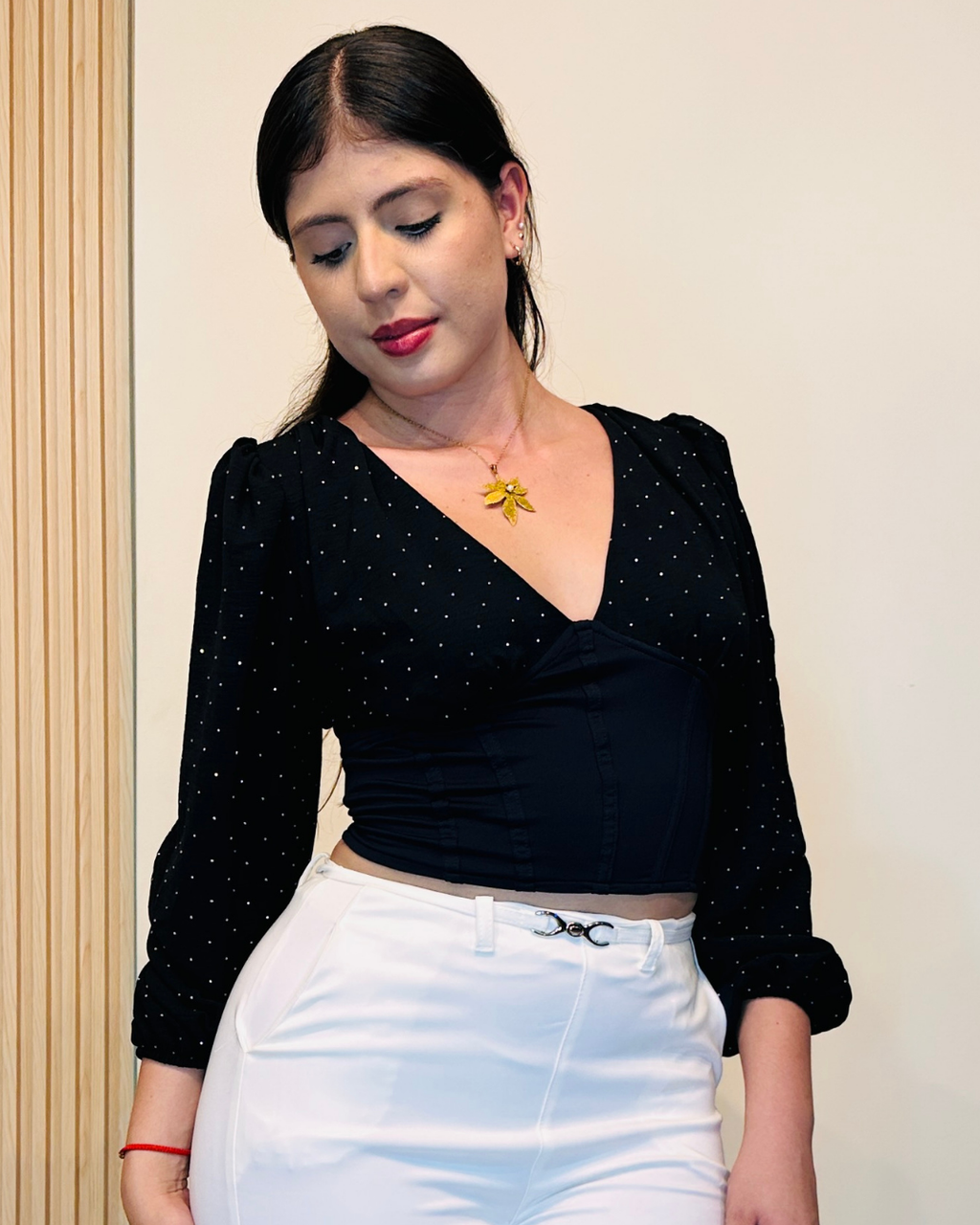 Blusa Xiomara Negro