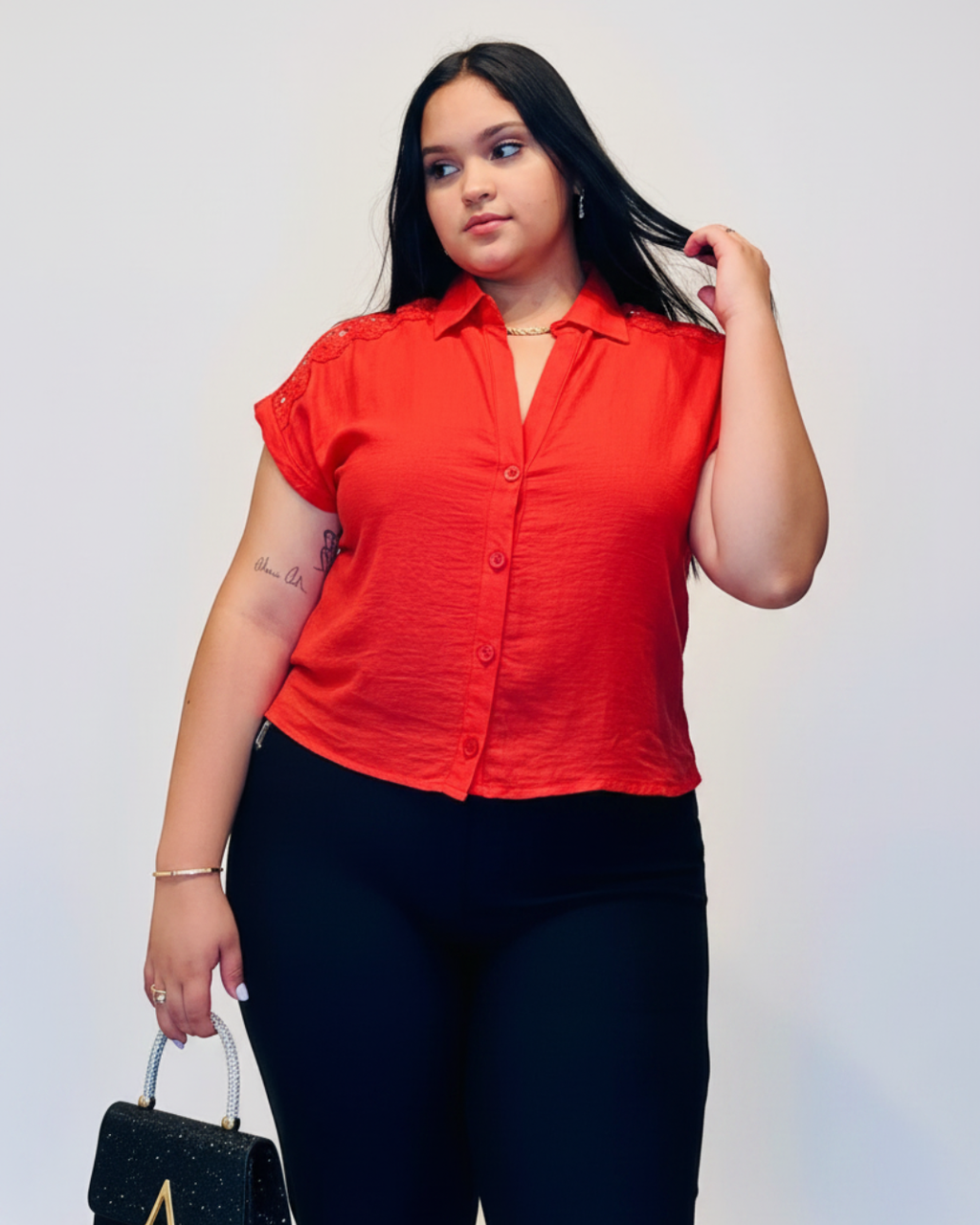 Blusa Lima Rojo