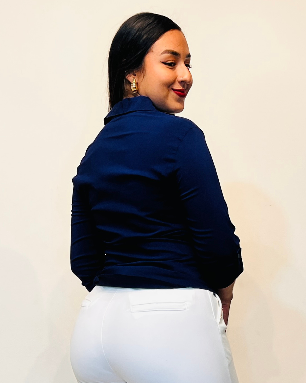 Camisera Mariana Azul Oscuro