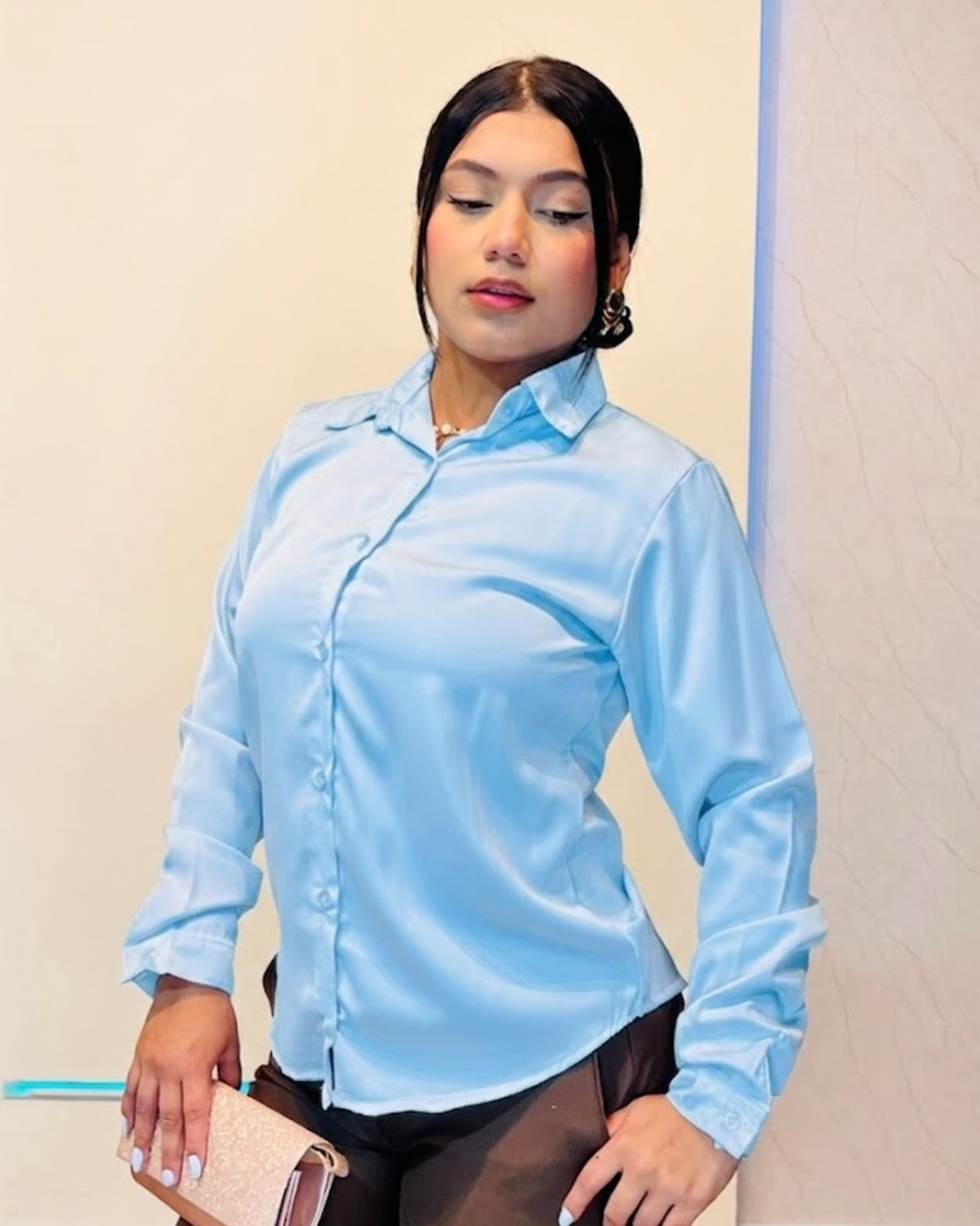 Camisera Andrea Celeste