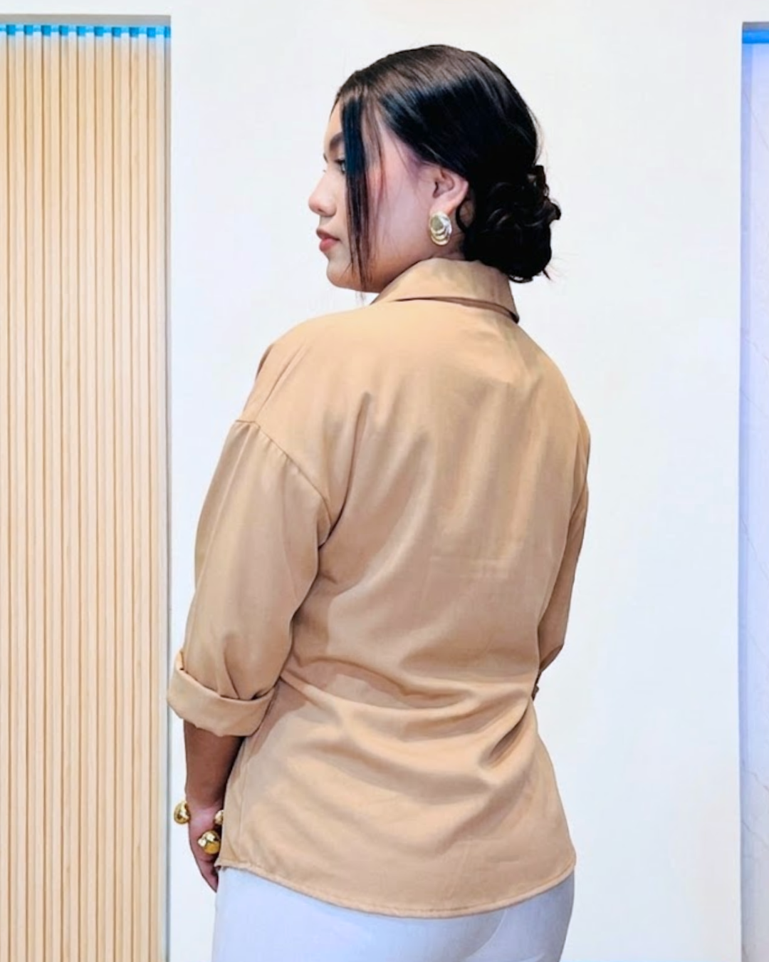 Camisera Elsa Camel