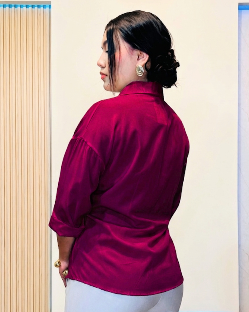 Camisera Elsa Vinotinto