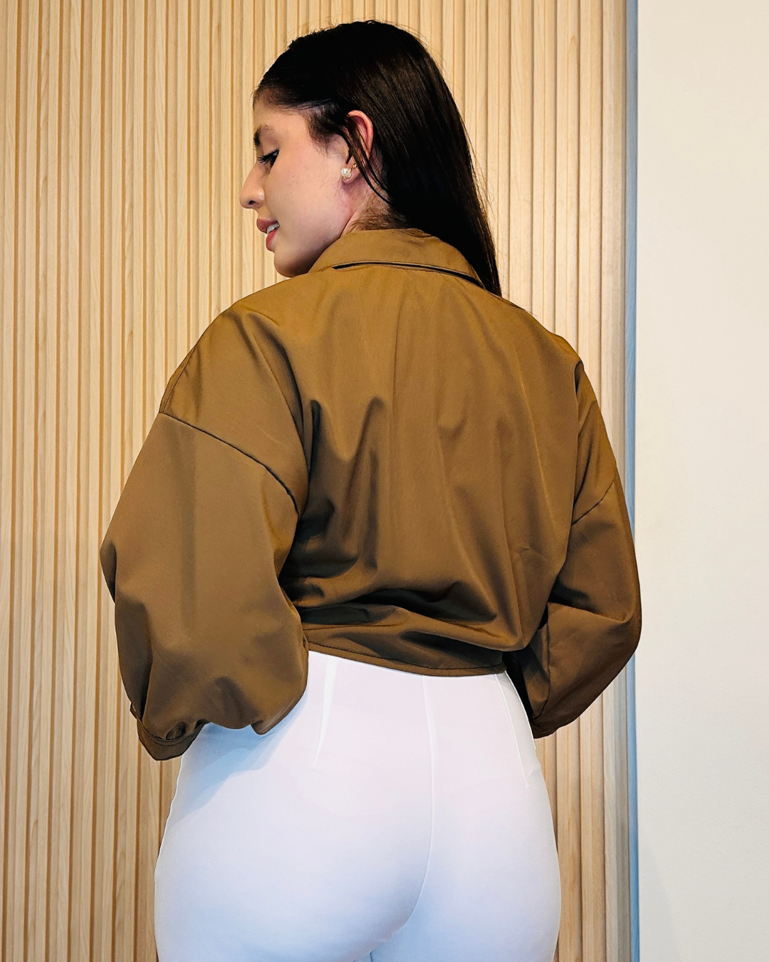 Camisera Emily Café