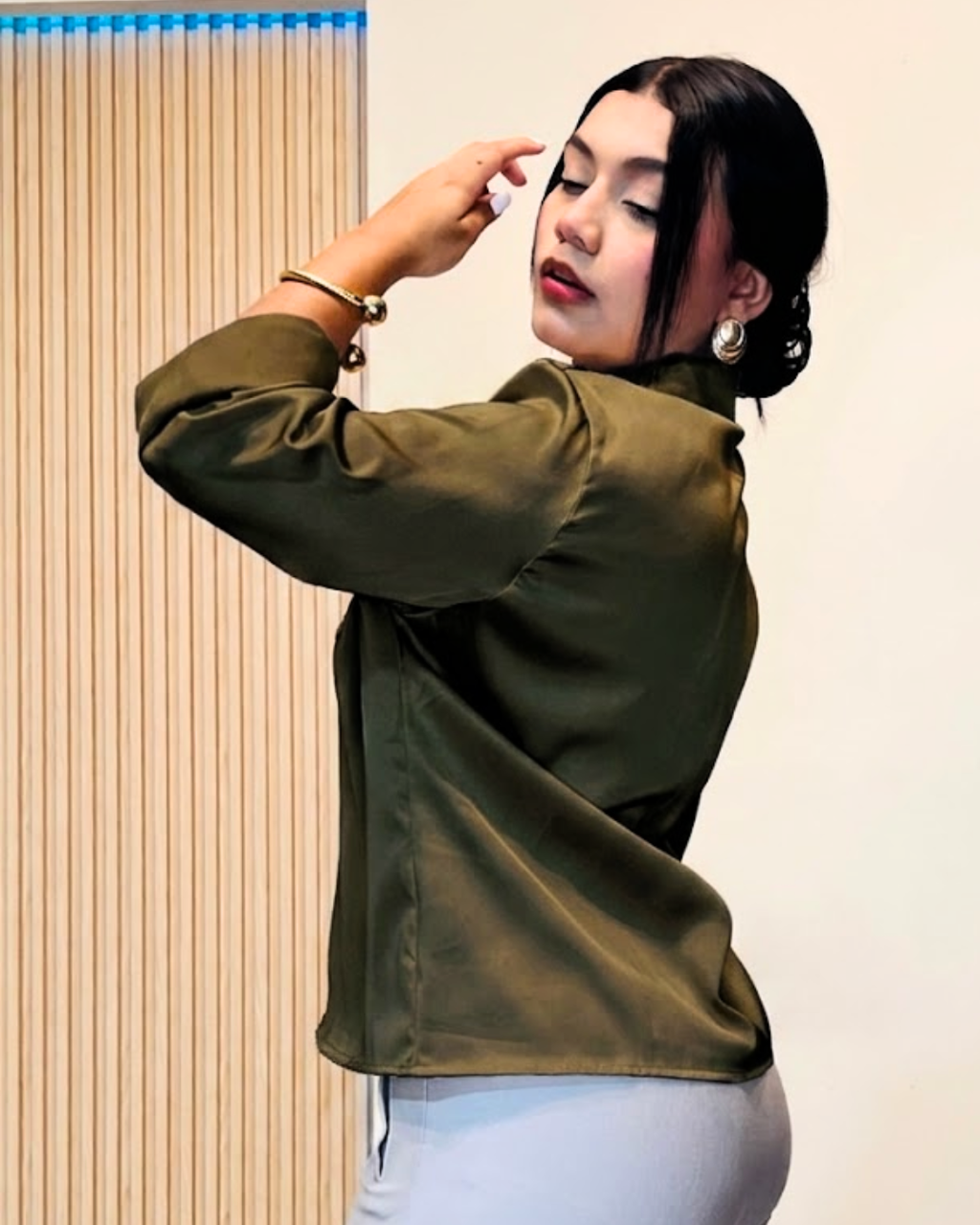 Camisera Ester Marrón