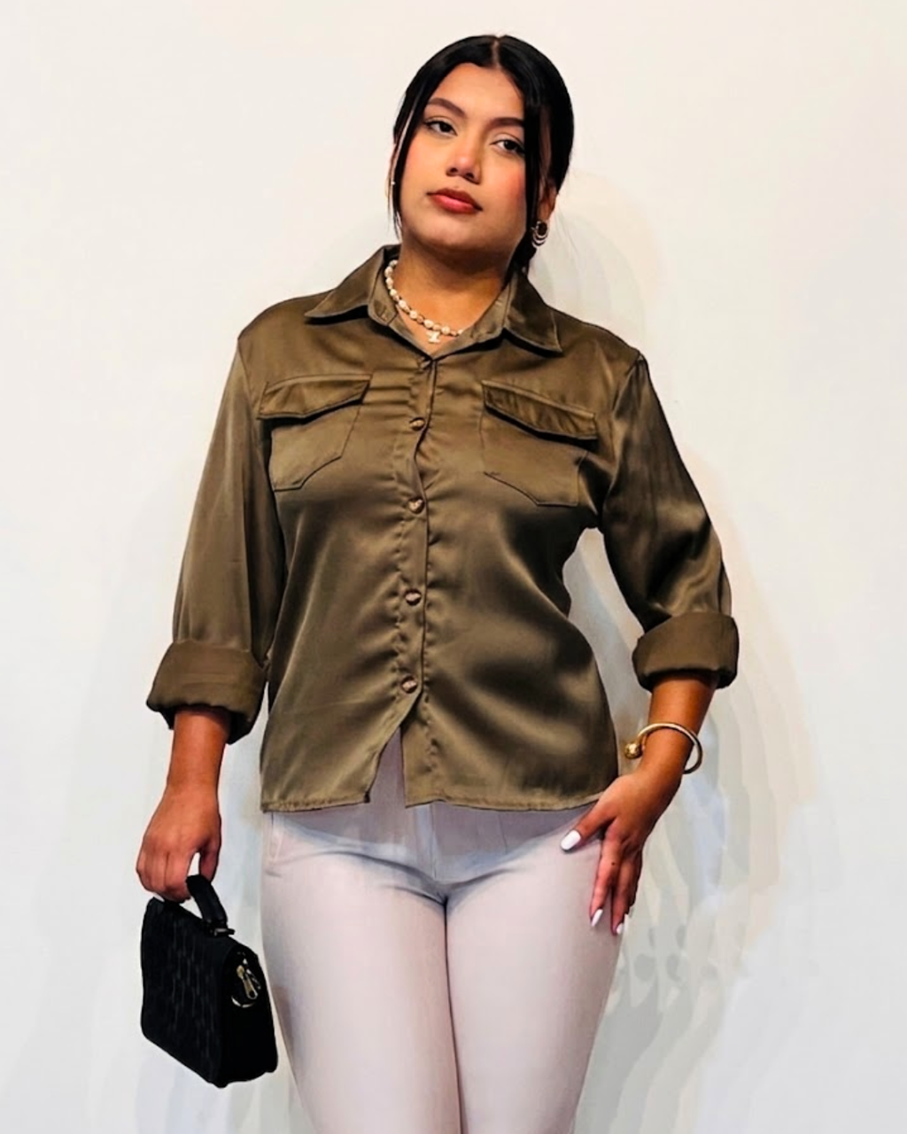 Camisera Ester Marrón