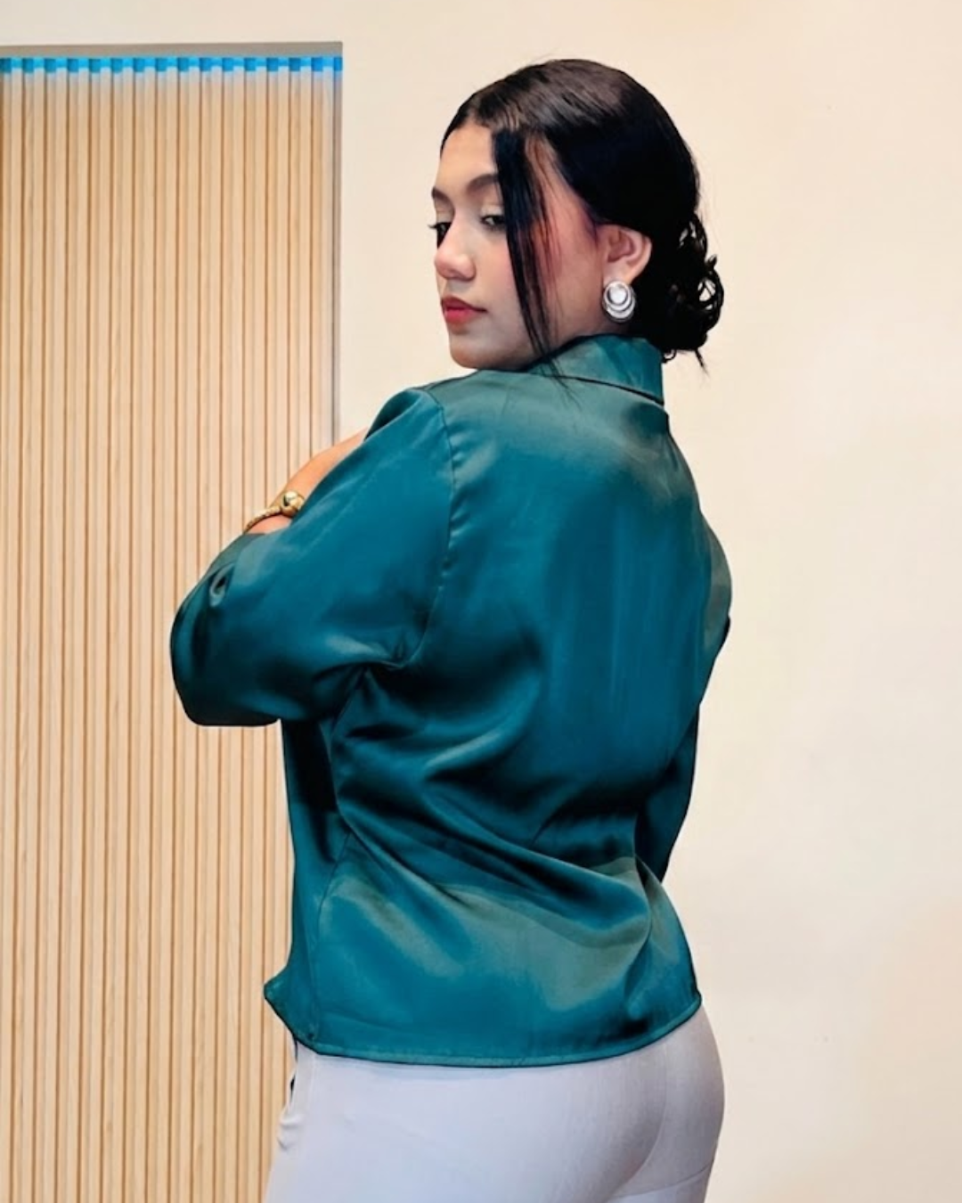 Camisera Ester Petróleo