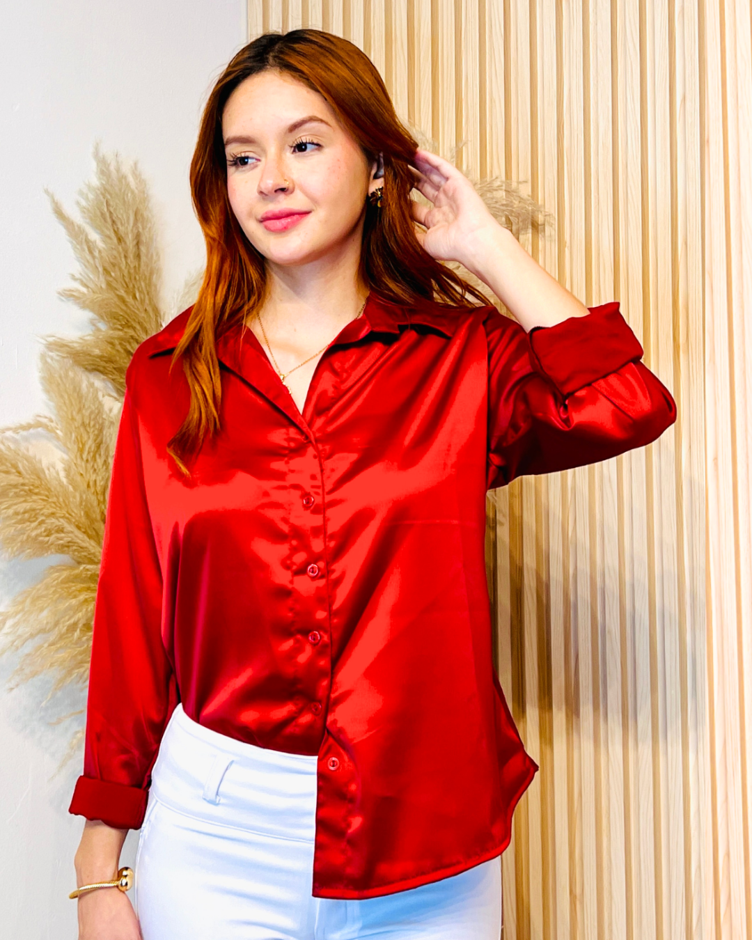 Camisera Lisbeth Rojo