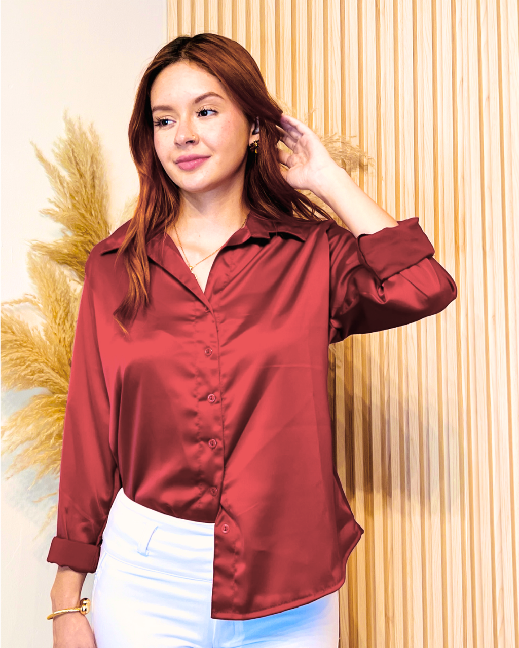 Camisera Lisbeth Vinotinto