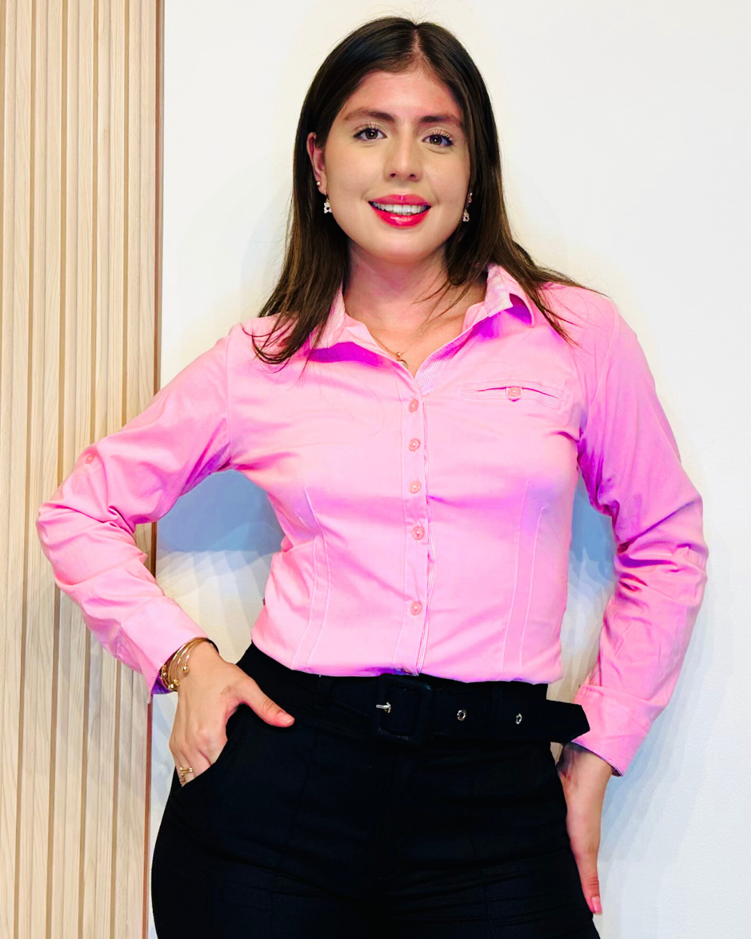 Camisera Lucy Rosada