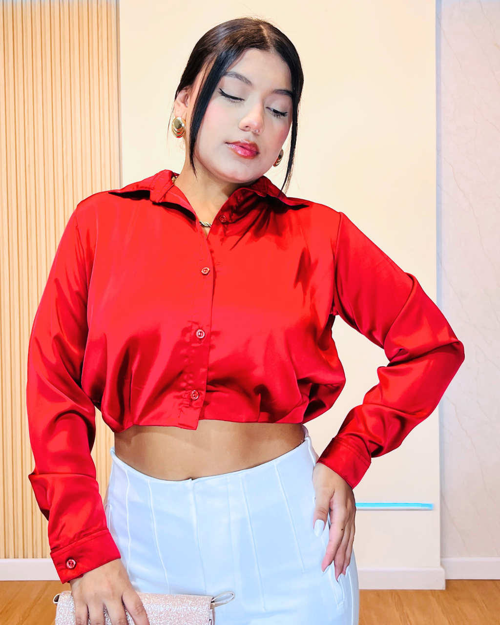 Camisera Naitiri Rojo