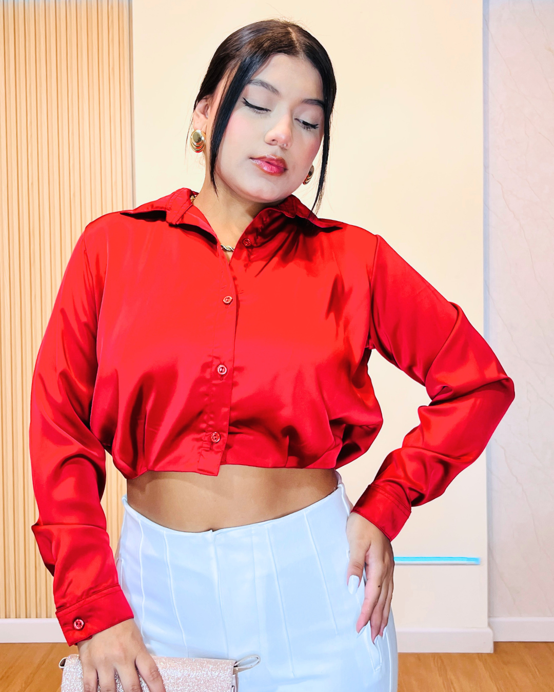 Camisera Naitiri Rojo