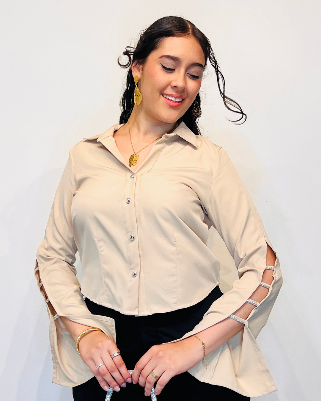 Camisera Sol Camel