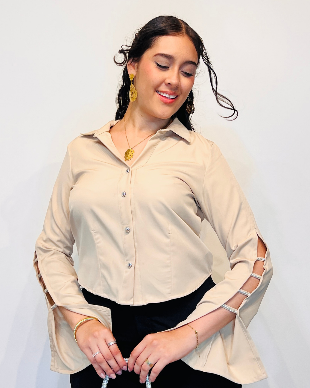 Camisera Sol Camel