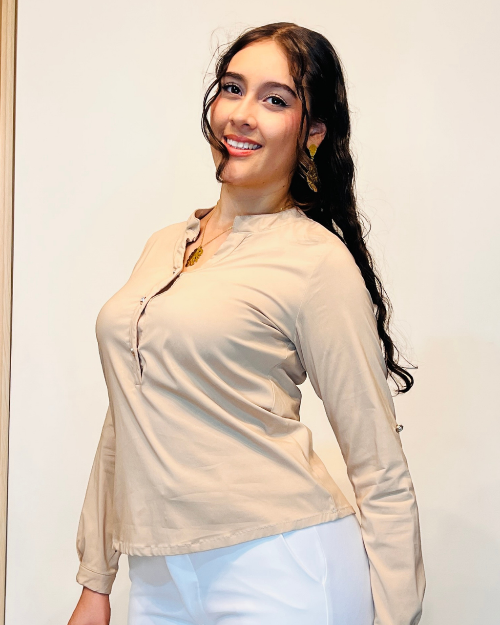 Camisera Tatiana Camel