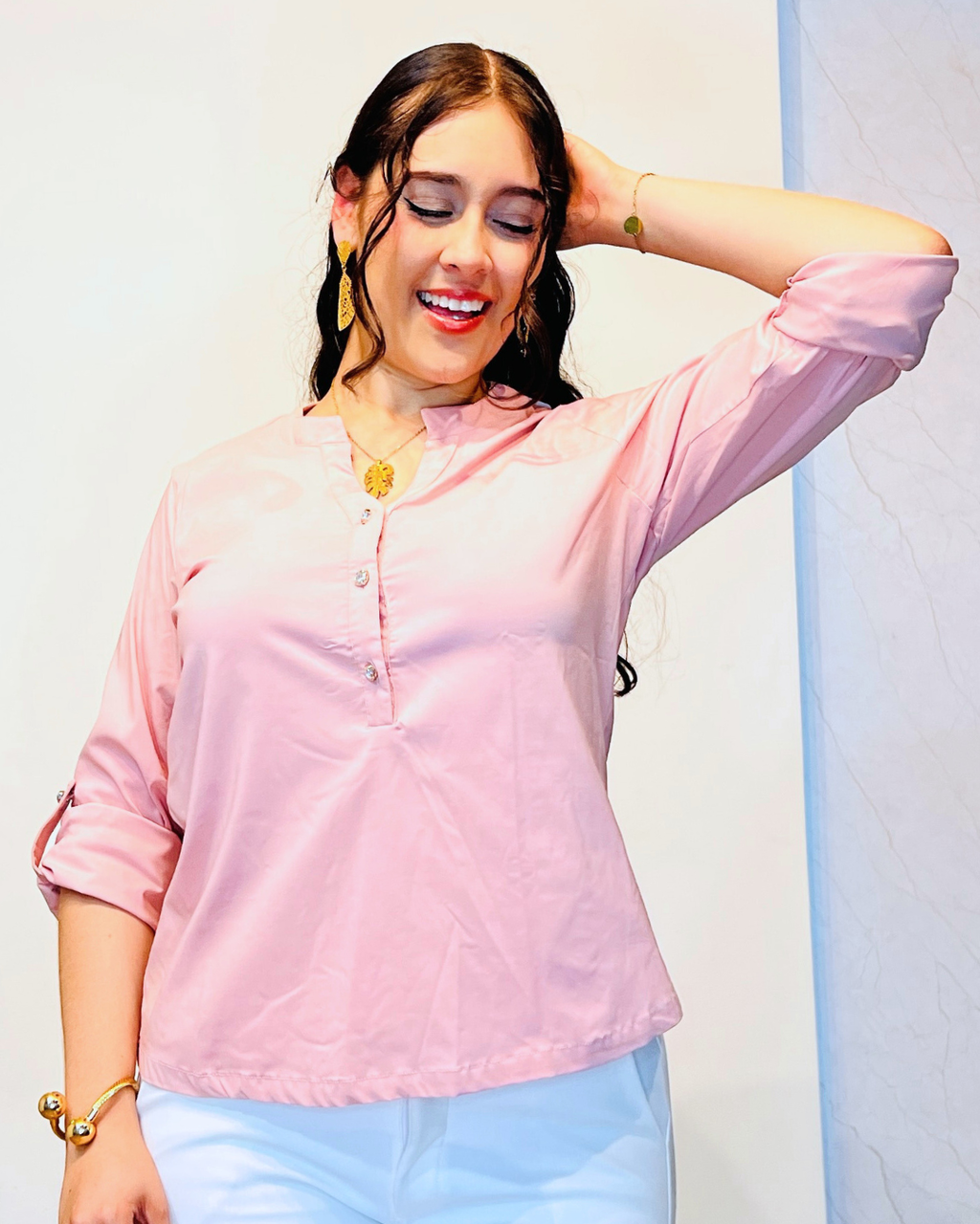 Camisera Tatiana RosadoX Mayor