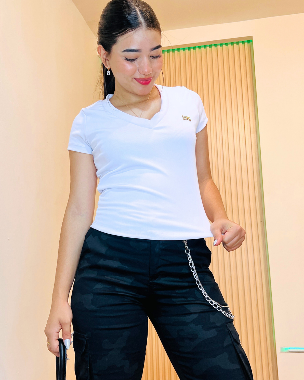 Blusa Love Blanco