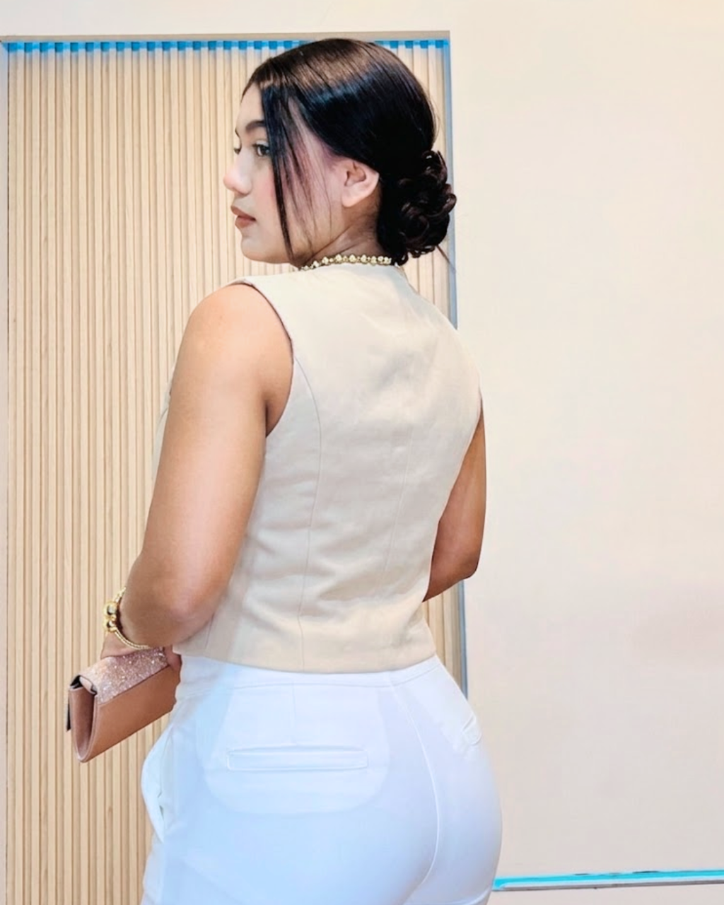 Chaleco Eimy Beige