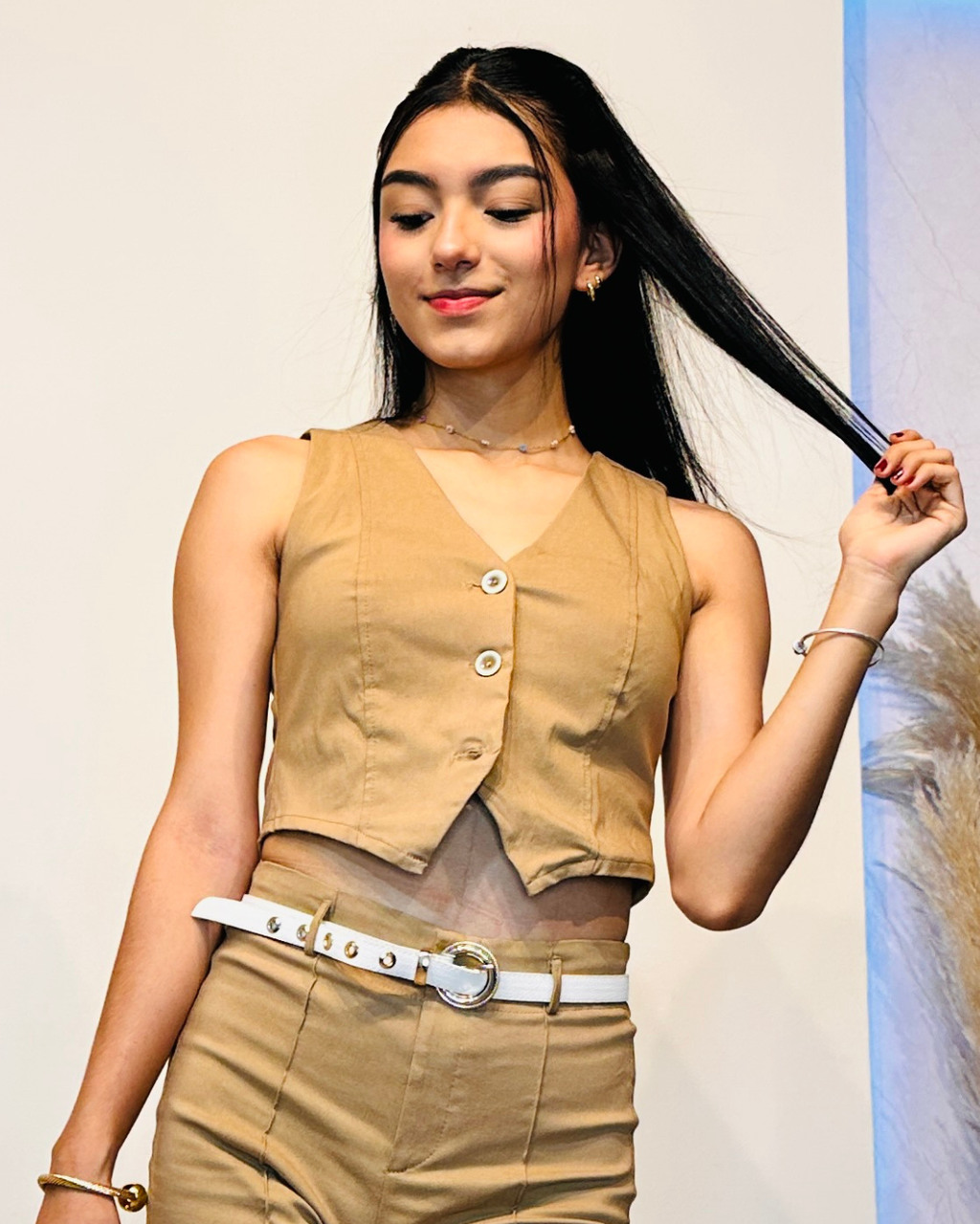 Chaleco Isabela Camel