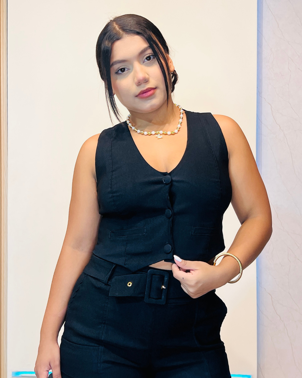 Conjunto Pamela Negro