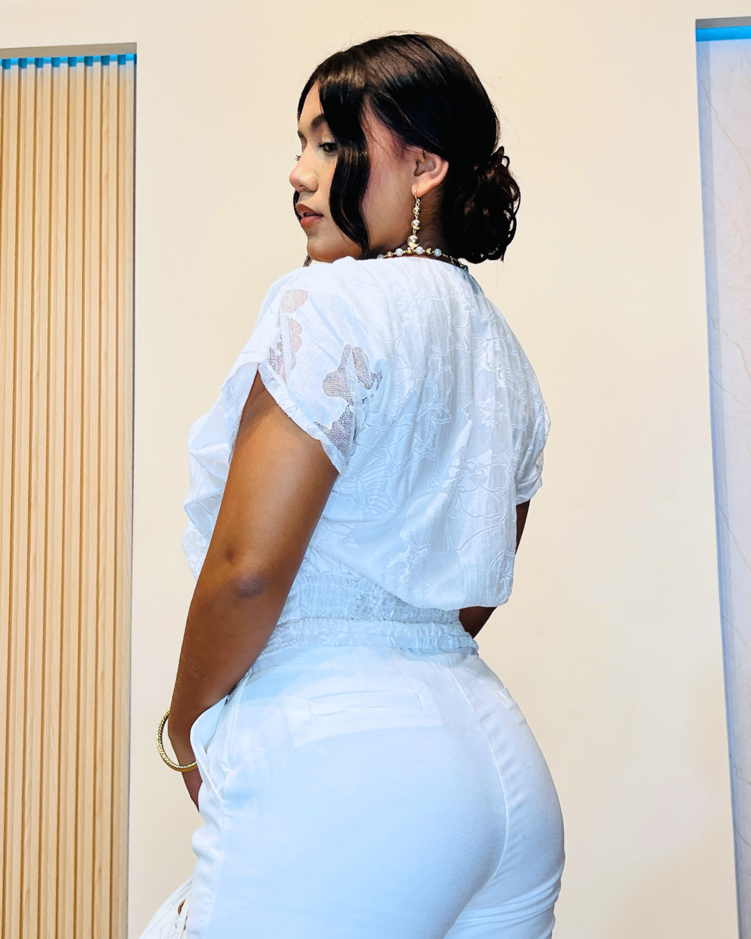 Blusa Allison Blanco