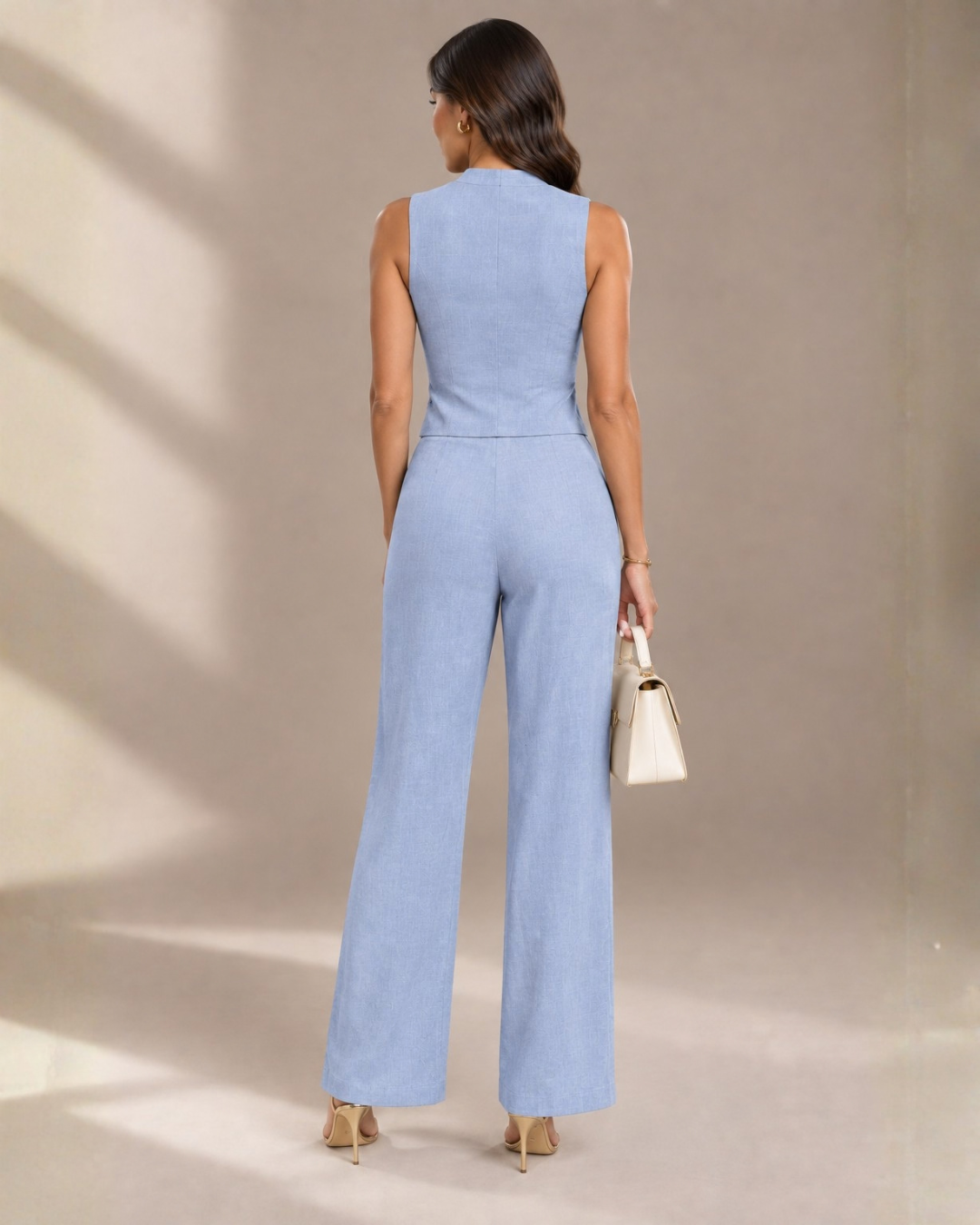 Pantalon Dallas Celeste