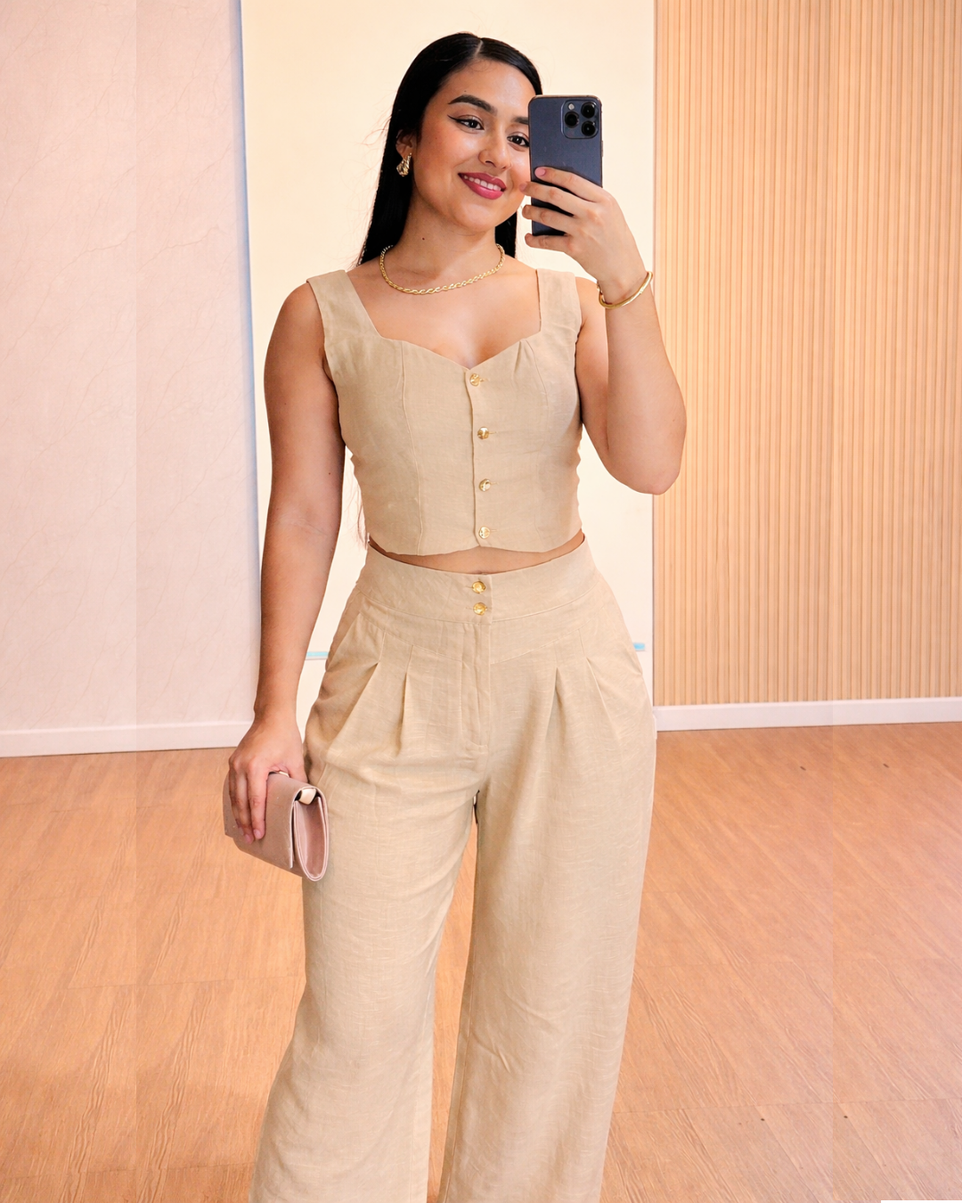 Pantalón Julieth Beige