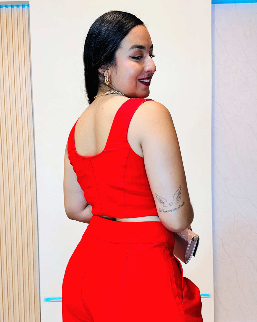 Chaleco Julieth Rojo