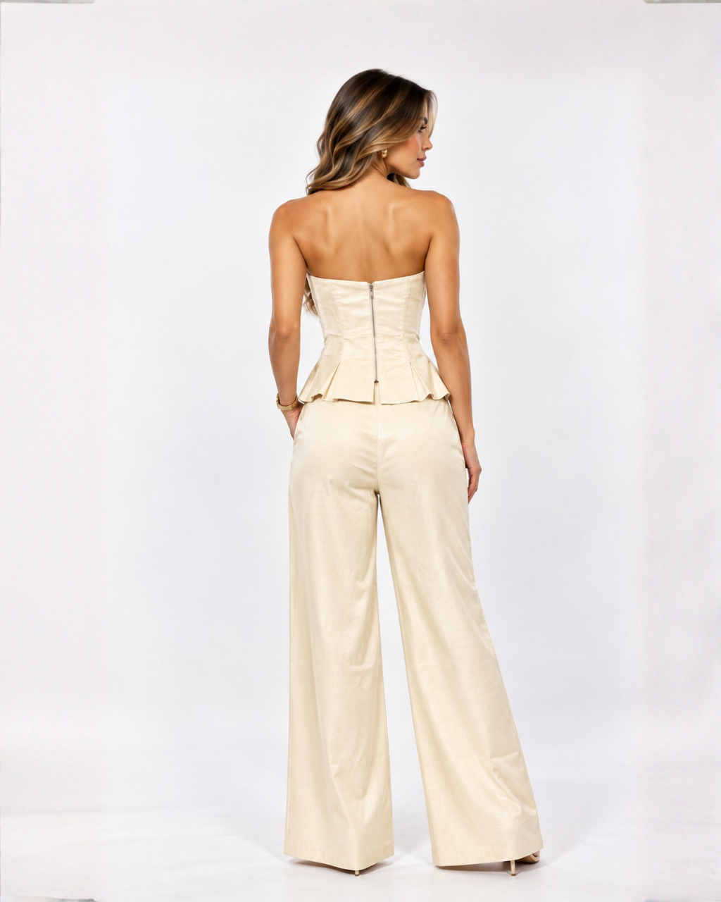 Pantalón Mila Crema