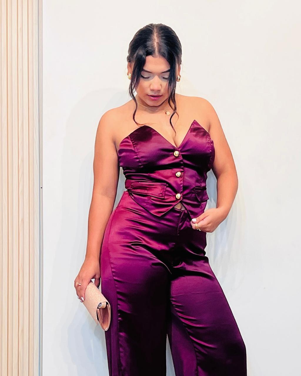 Conjunto Kloe Vinotinto