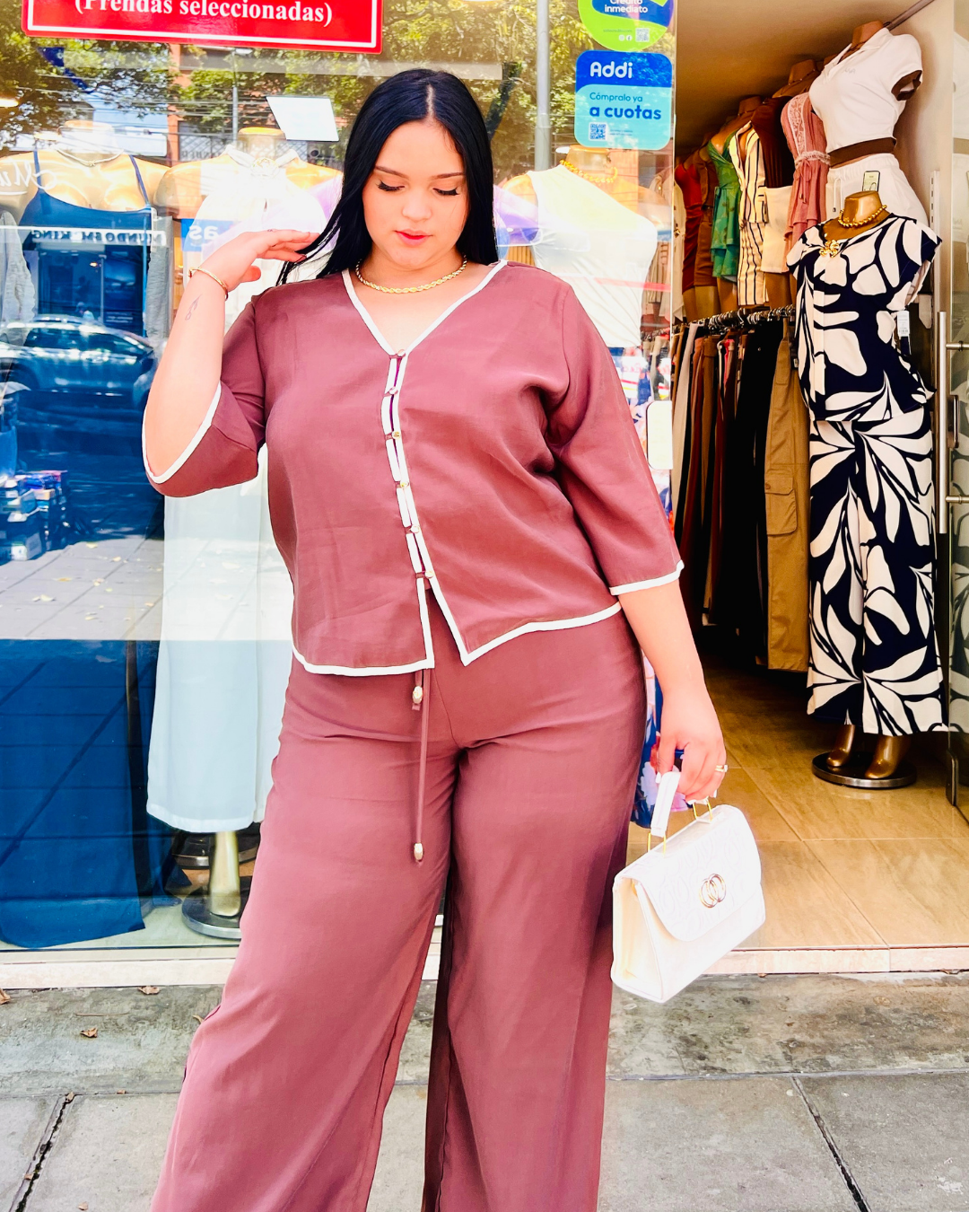 Blusa Marel Café